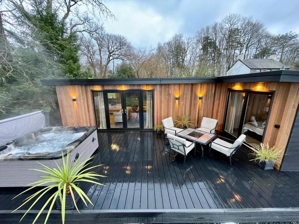 The Cabin@Tyddynucha 卡纳芬 外观 照片